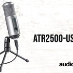 میکروفون کاندنسر آدیو تکنیکا Audio Technica ATR 2500 USB